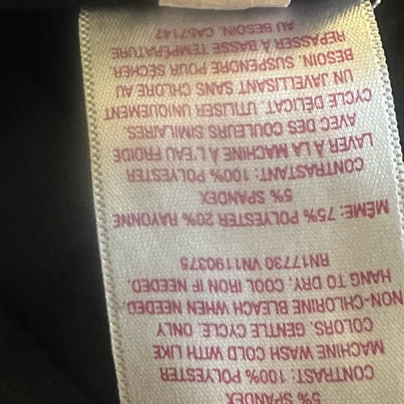 Xhilaration Black Ruffled Sleeveless Blouse - Picture 3 of 9